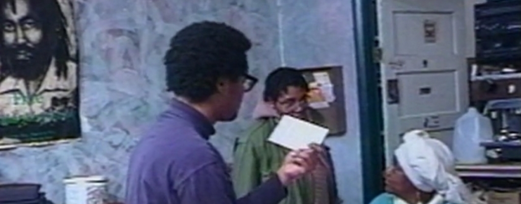Reading requests letters in the office